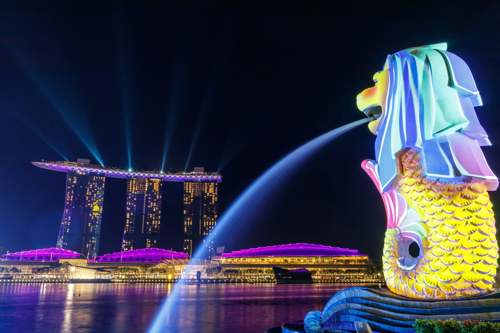 Singaporean lightshow
